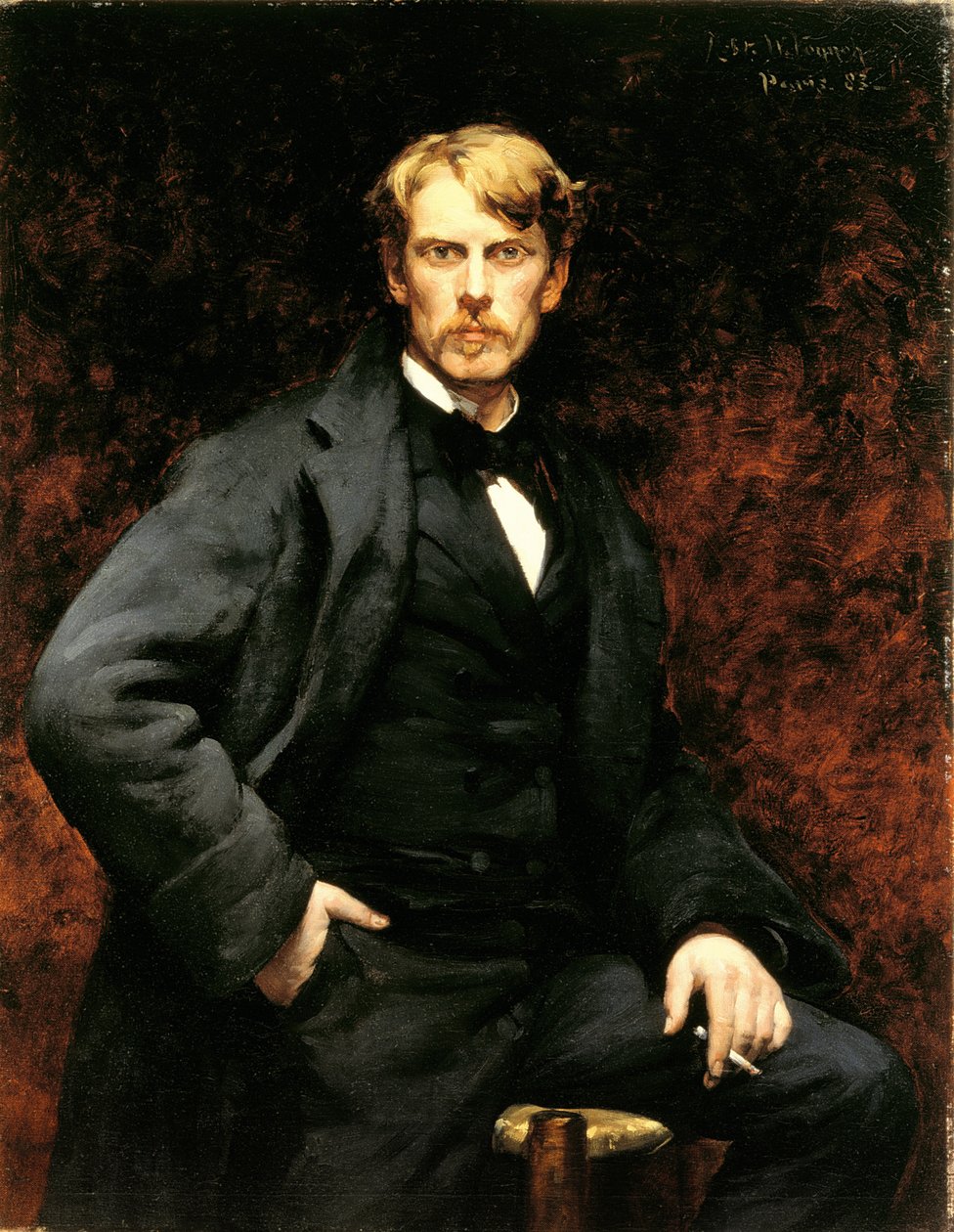 Portræt af John Severinus Conway (1852-1925) 1883 af Robert William Vonnoh