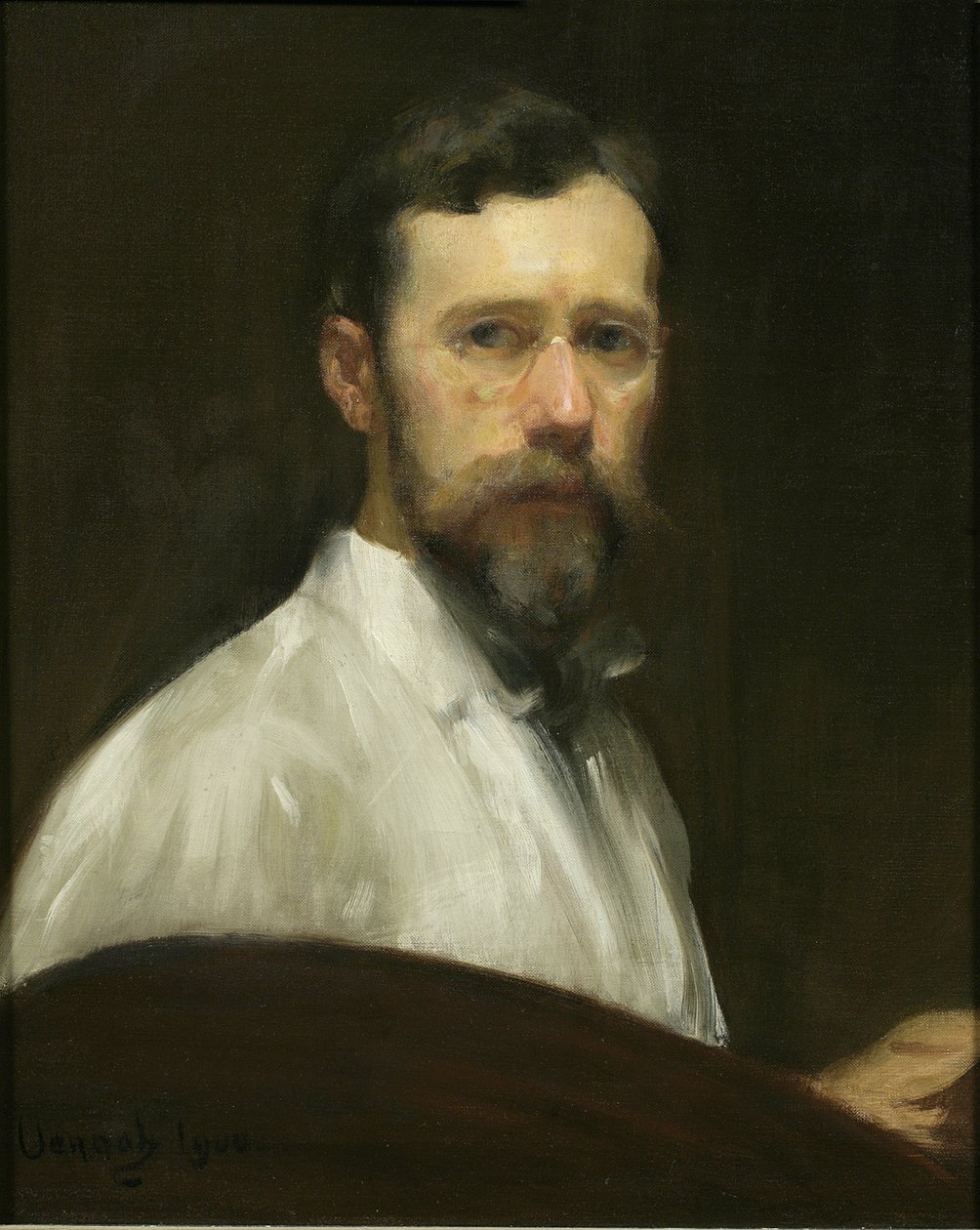 Selvportræt, 1900 af Robert William Vonnoh