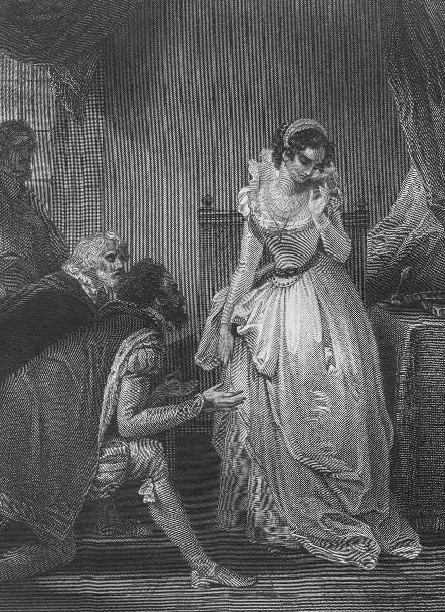 Lady Jane Gray af Robert after Smirke