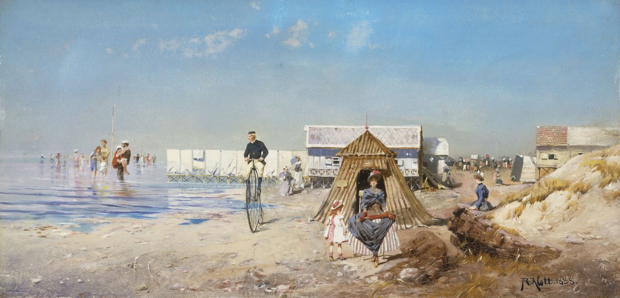 En sommerdag, 1888 af Robert Alott