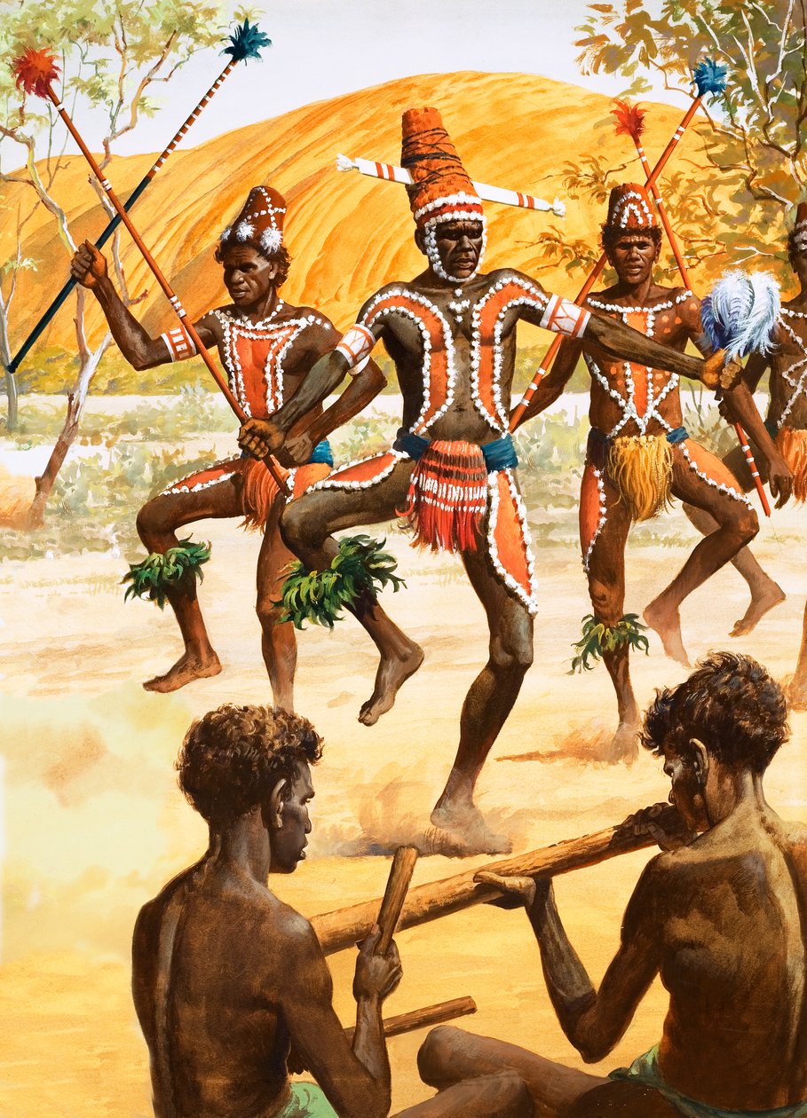 Aborigine-dans af Robert Brook