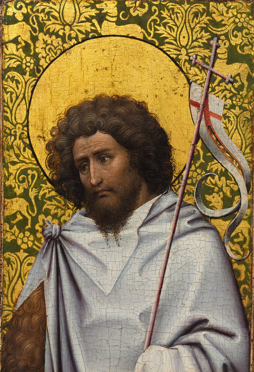 Johannes Døberen, ca. 1410. af Robert Campin