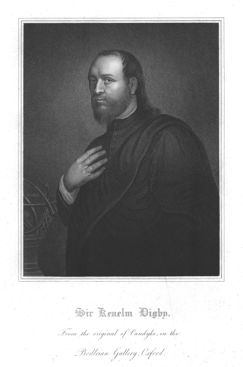 Sir Kenelm Digby, c1815-1820 af Robert Cooper