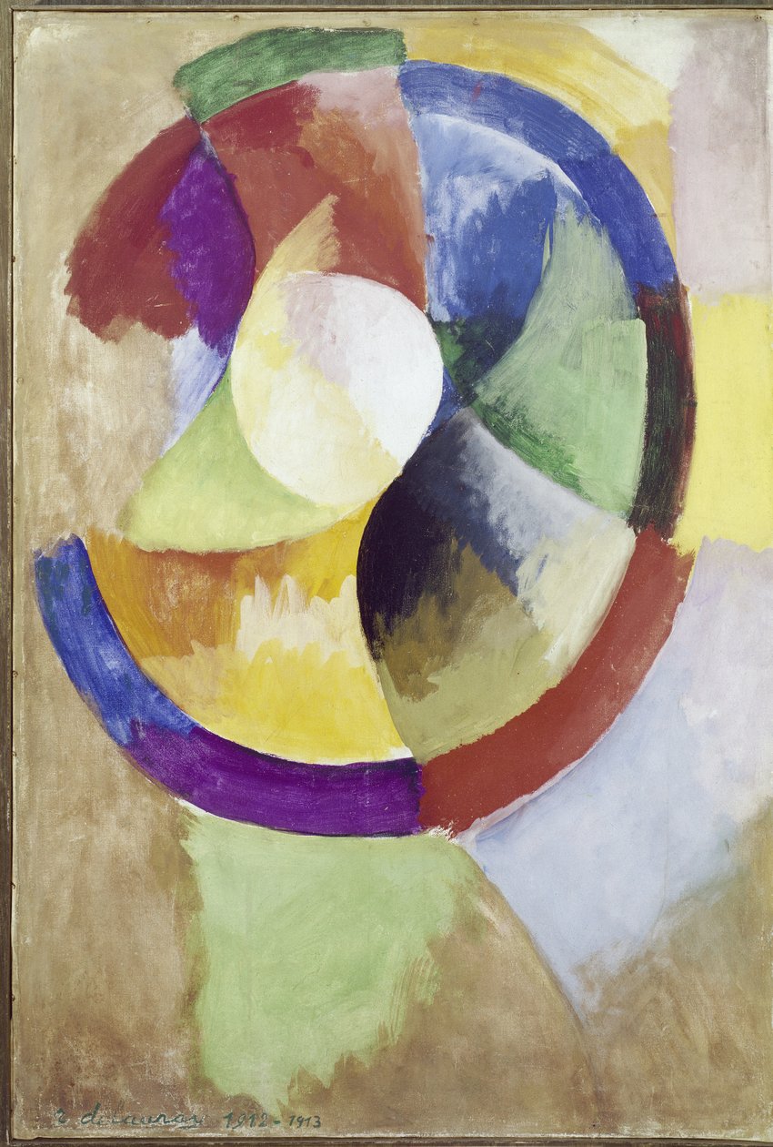 Cirkulære former, Sol nr. 2 af Robert Delaunay