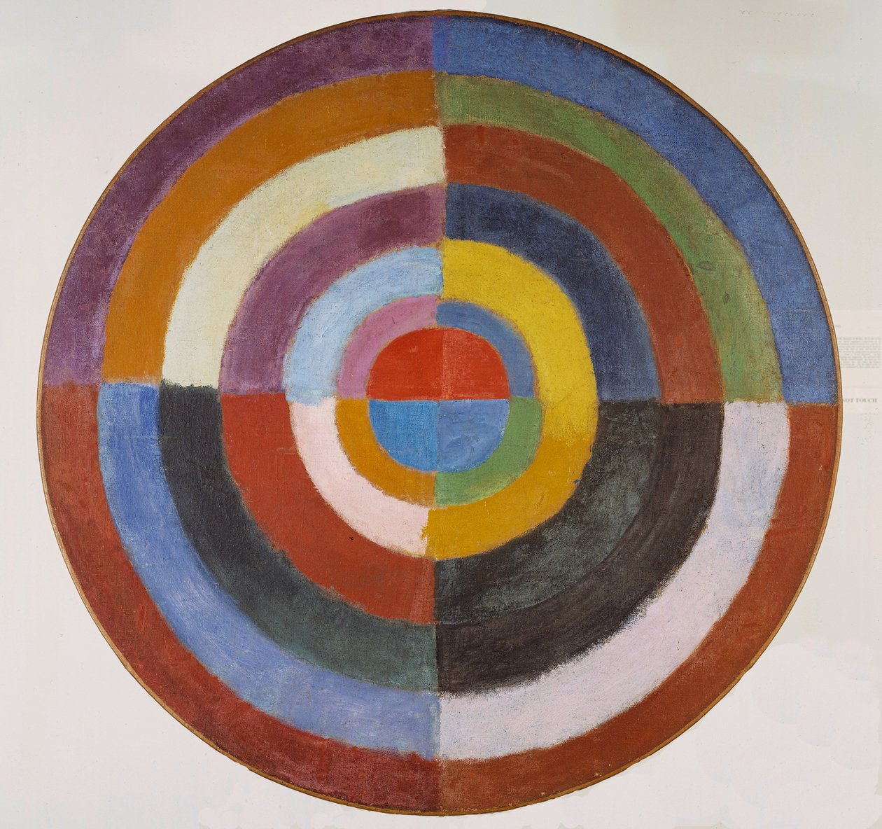 Skive Den første skive, 1912-1913. af Robert Delaunay