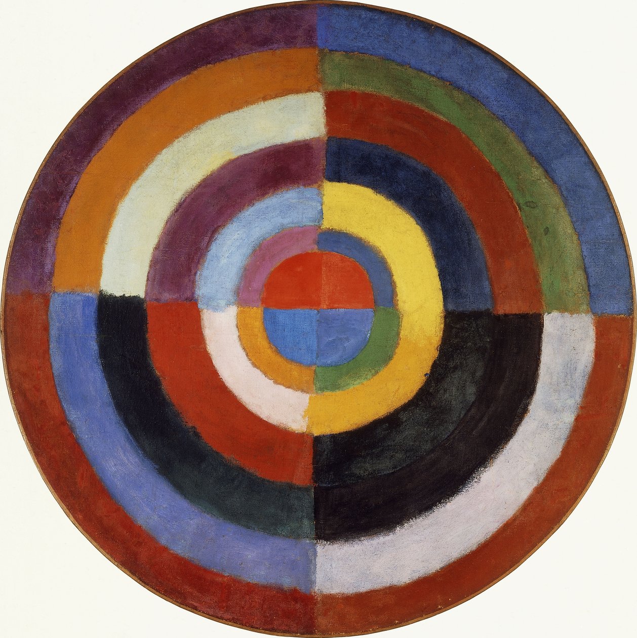 Første disk af Robert Delaunay