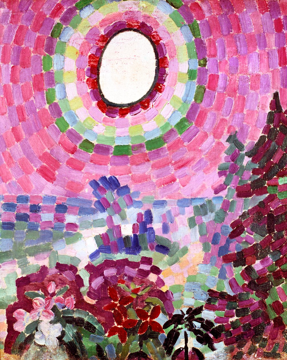 Passage med skive, 1906 af Robert Delaunay