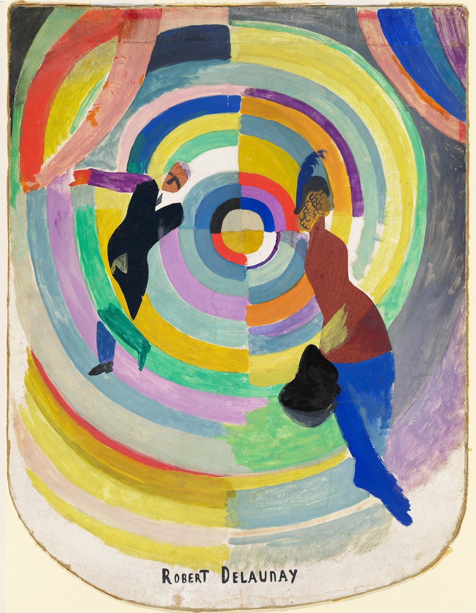 Politisk Drama af Robert Delaunay
