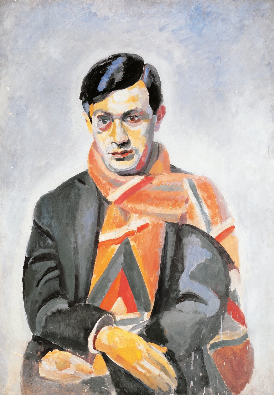 Portræt af Tristan Tzara af Robert Delaunay