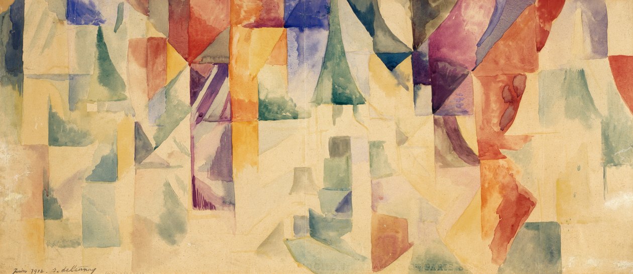 Samtidige vinduer af Robert Delaunay