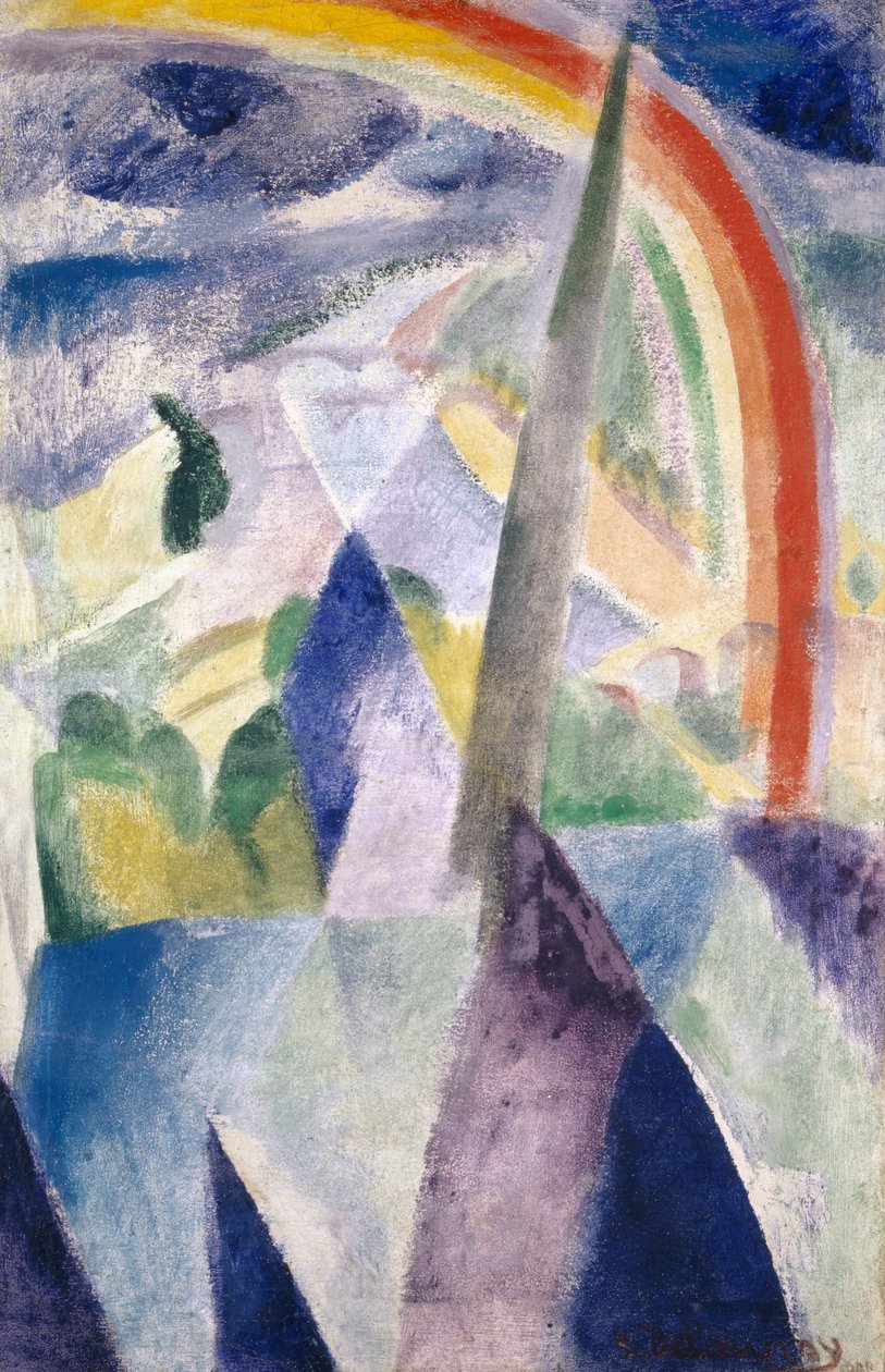 Spiren fra Notre-Dame af Robert Delaunay