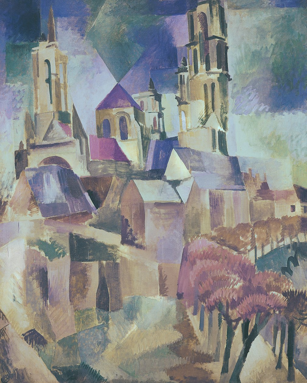 Laons tårne af Robert Delaunay