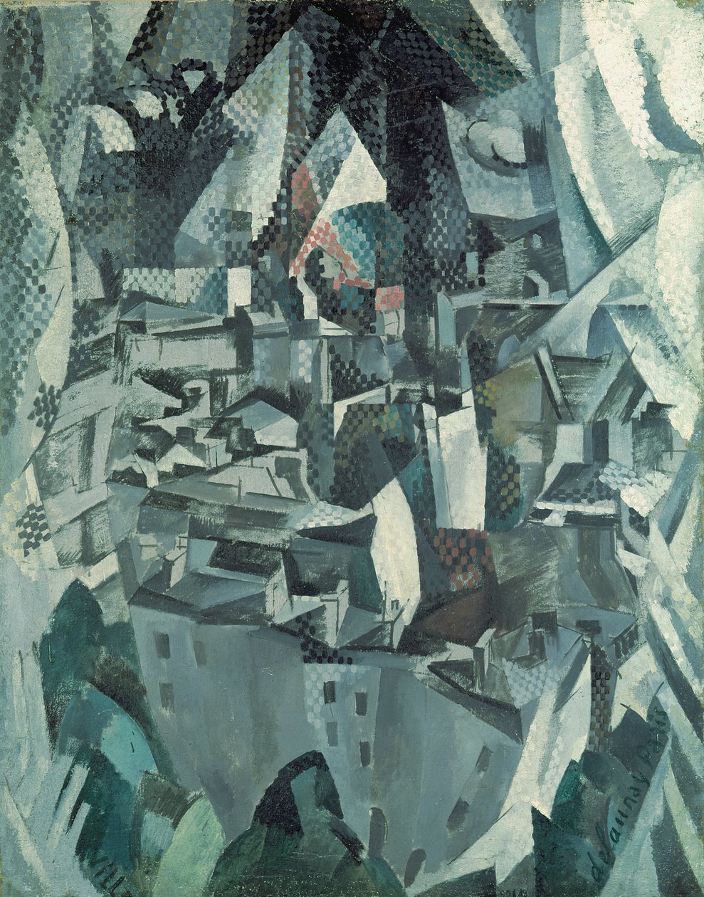 Byen nr.2 af Robert Delaunay
