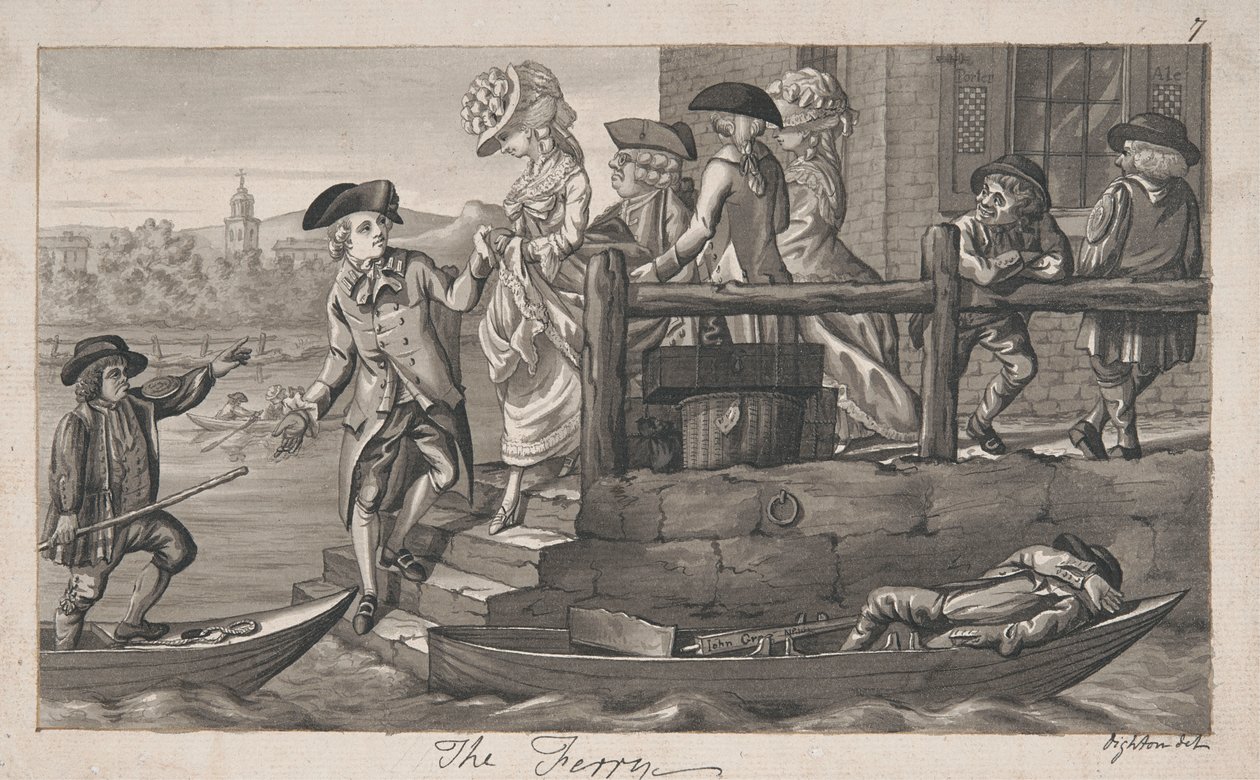 Færgen af Robert Dighton