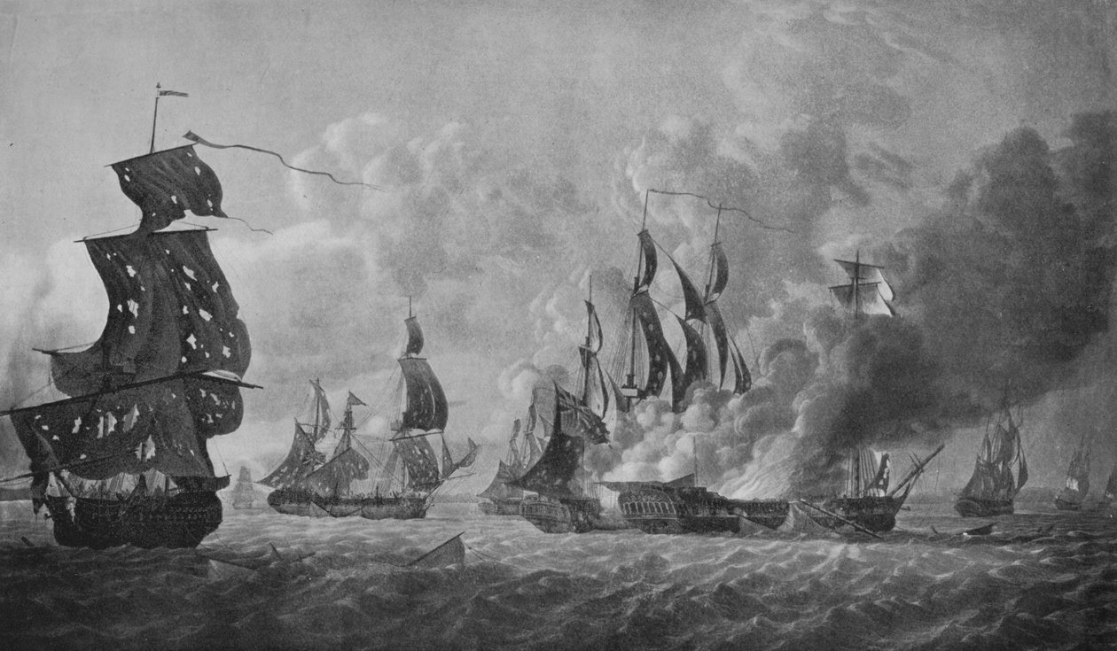 St Georges Day, 1794, c1795 af Robert Dodd