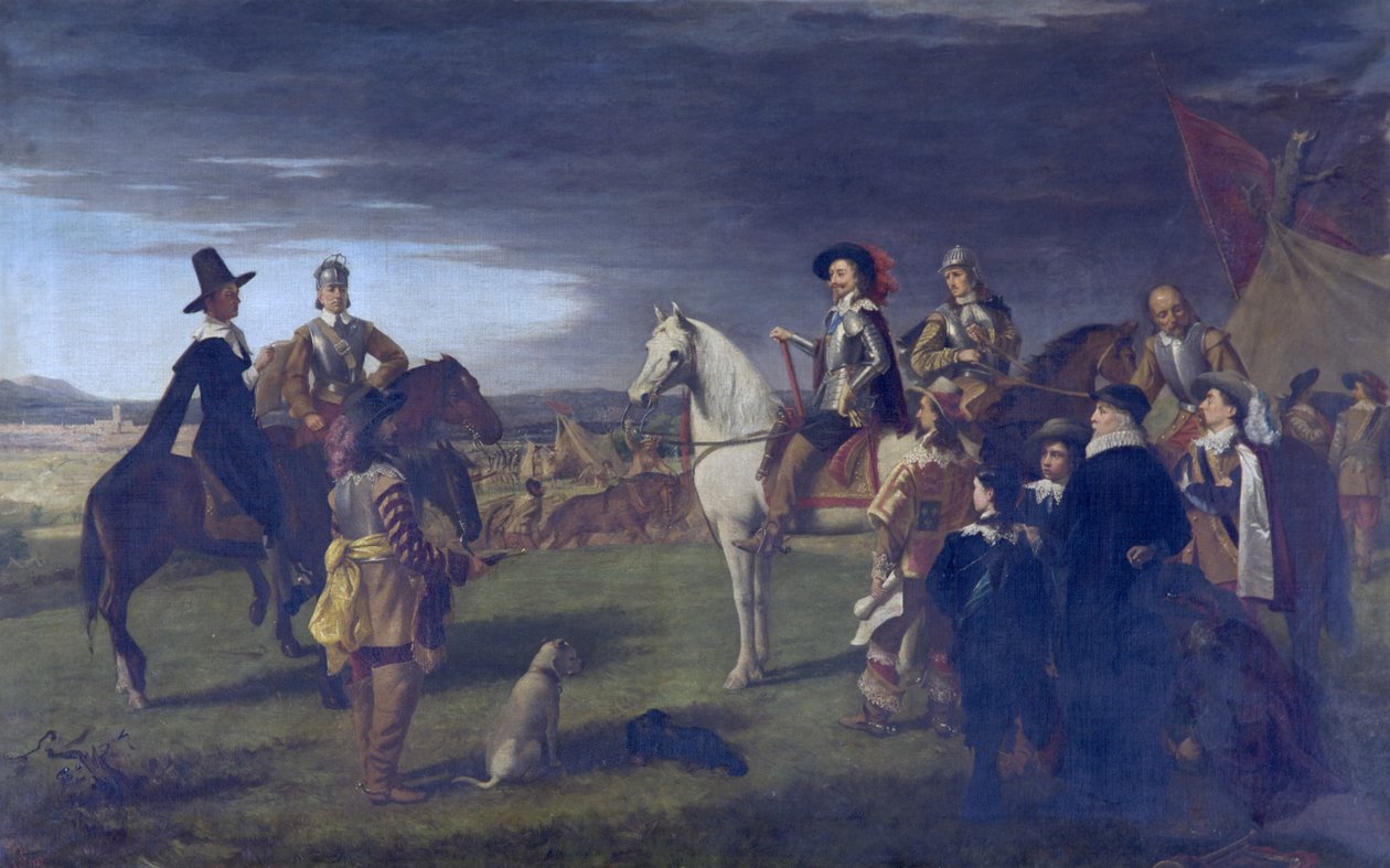 Belejringen af Gloucester, 1643, 1860 af Robert Dowling