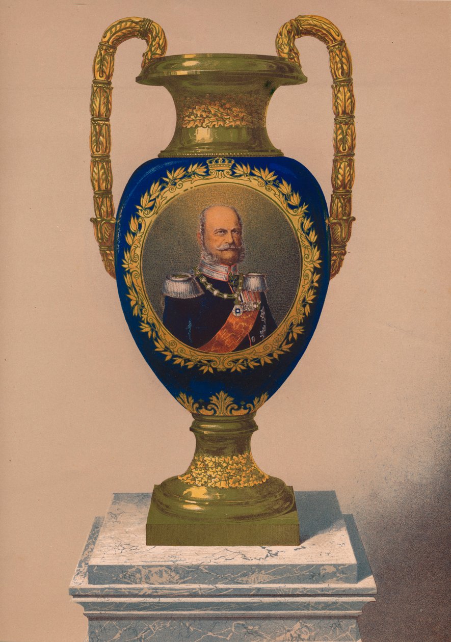 Porcelænsvase, 1863. af Robert Dudley