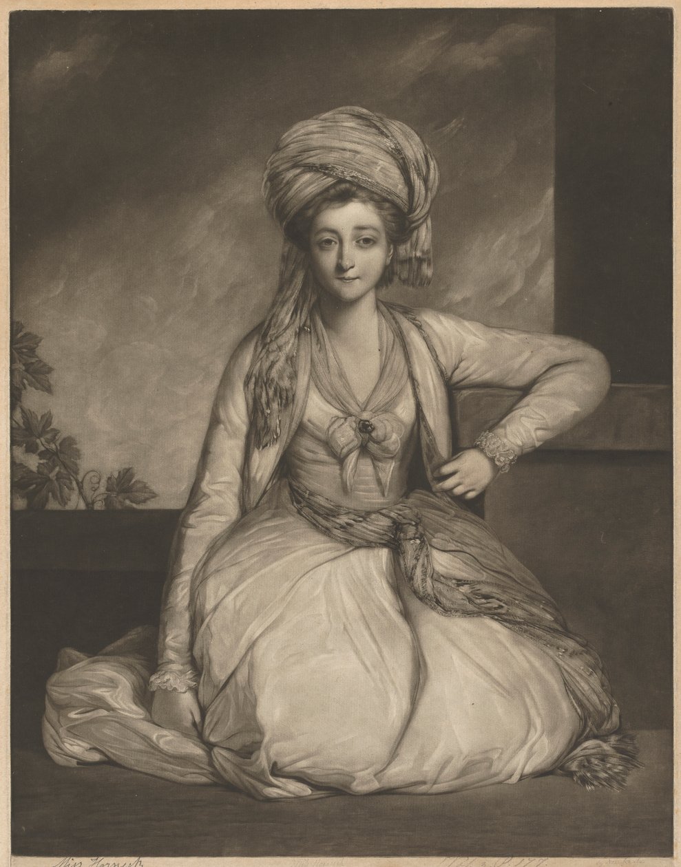 Mrs. Mary Gwyn (født Horneck) af Robert Dunkarton