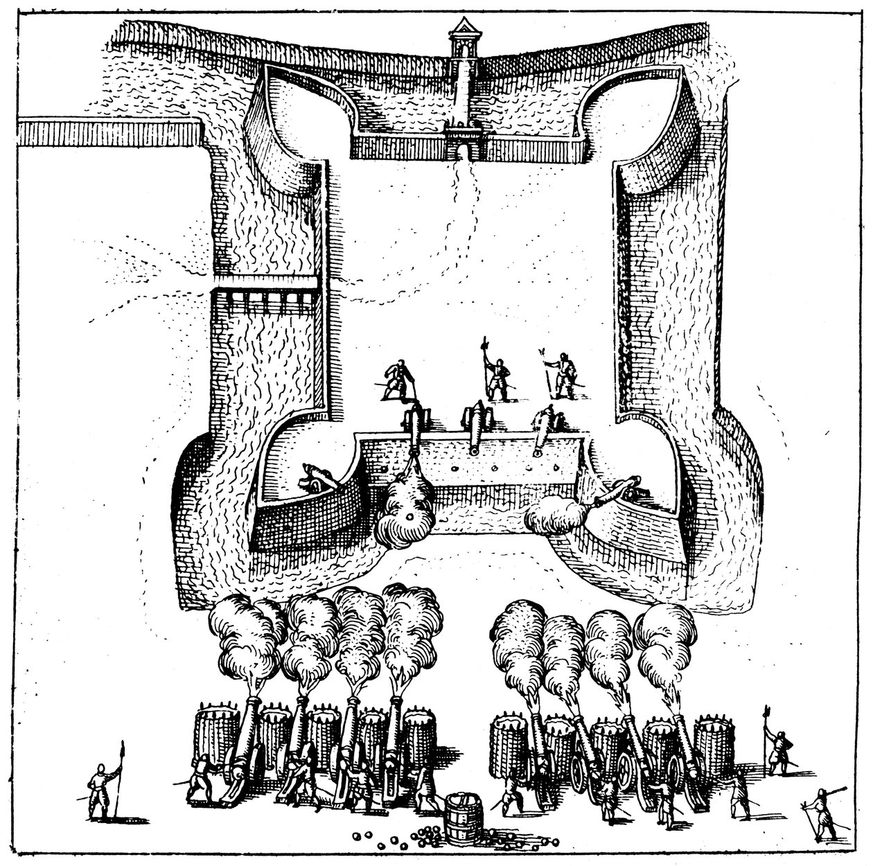 De to kosmos historie, 1517-19 af Robert Fludd