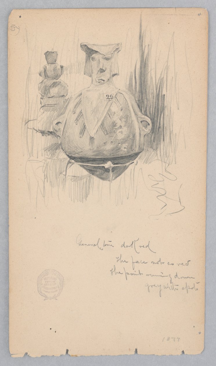 Lertøjskrukke af Robert Frederick Blum