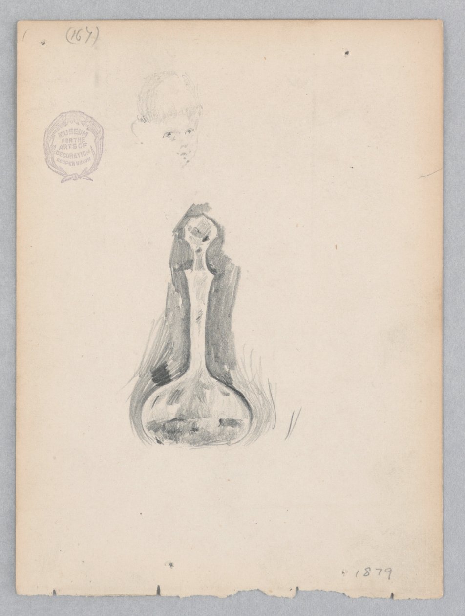 Glas flaske af Robert Frederick Blum