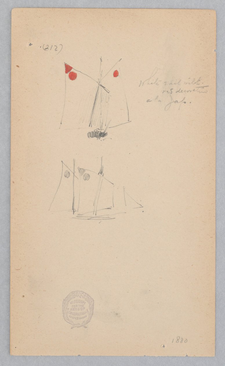 Sejlbåd af Robert Frederick Blum