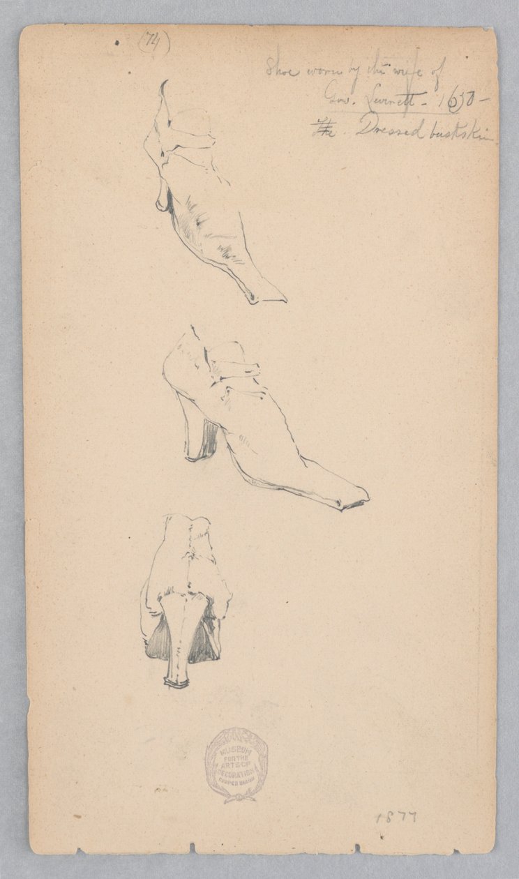 Sko af Robert Frederick Blum