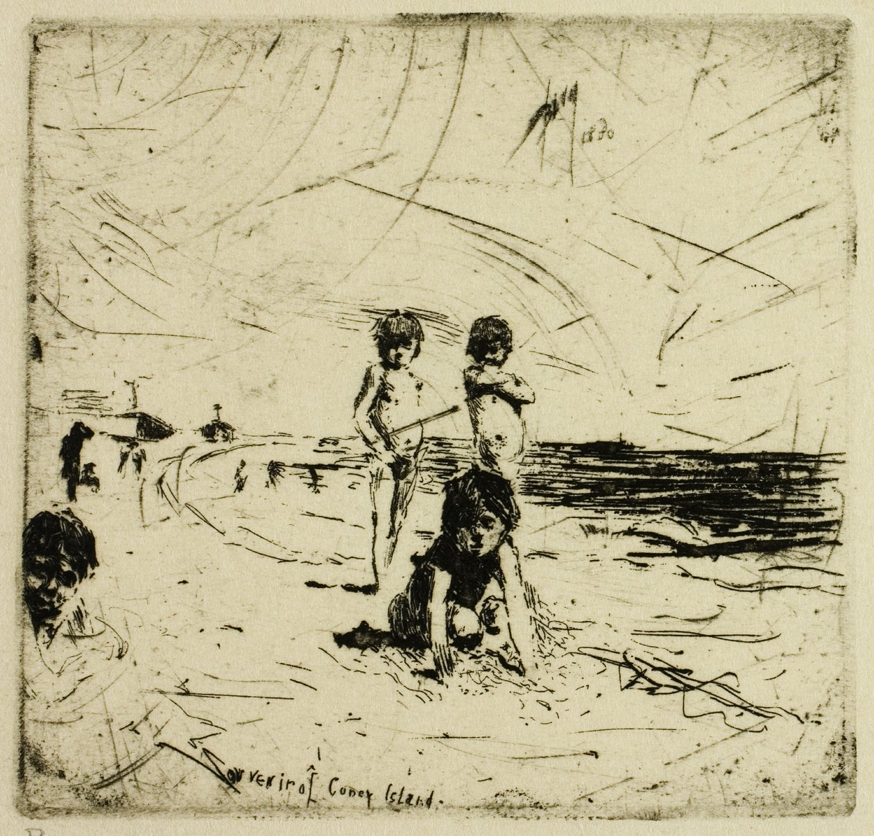 Souvenir fra Coney Island af Robert Frederick Blum
