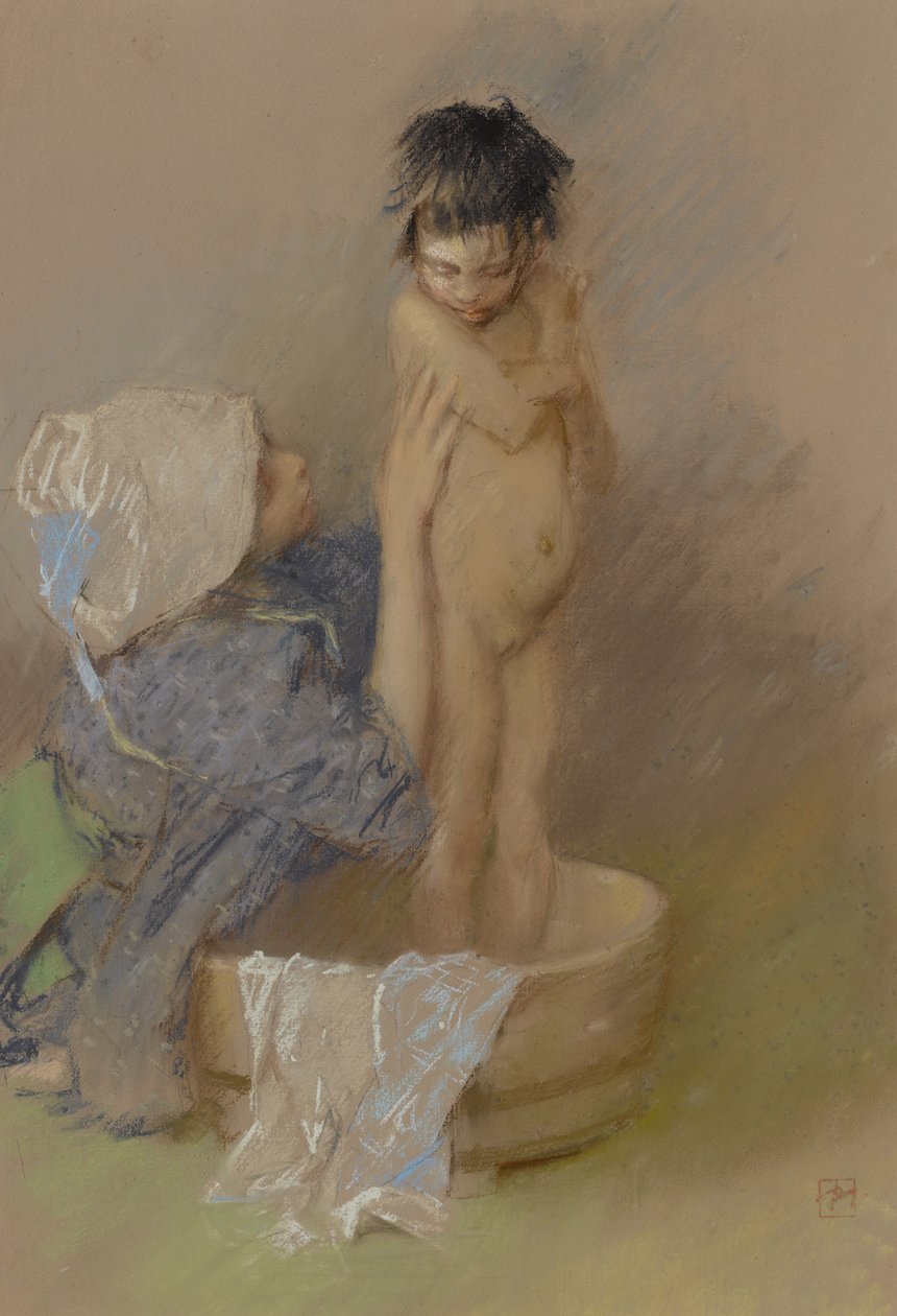 Badet, 1890 af Robert Frederick Blum