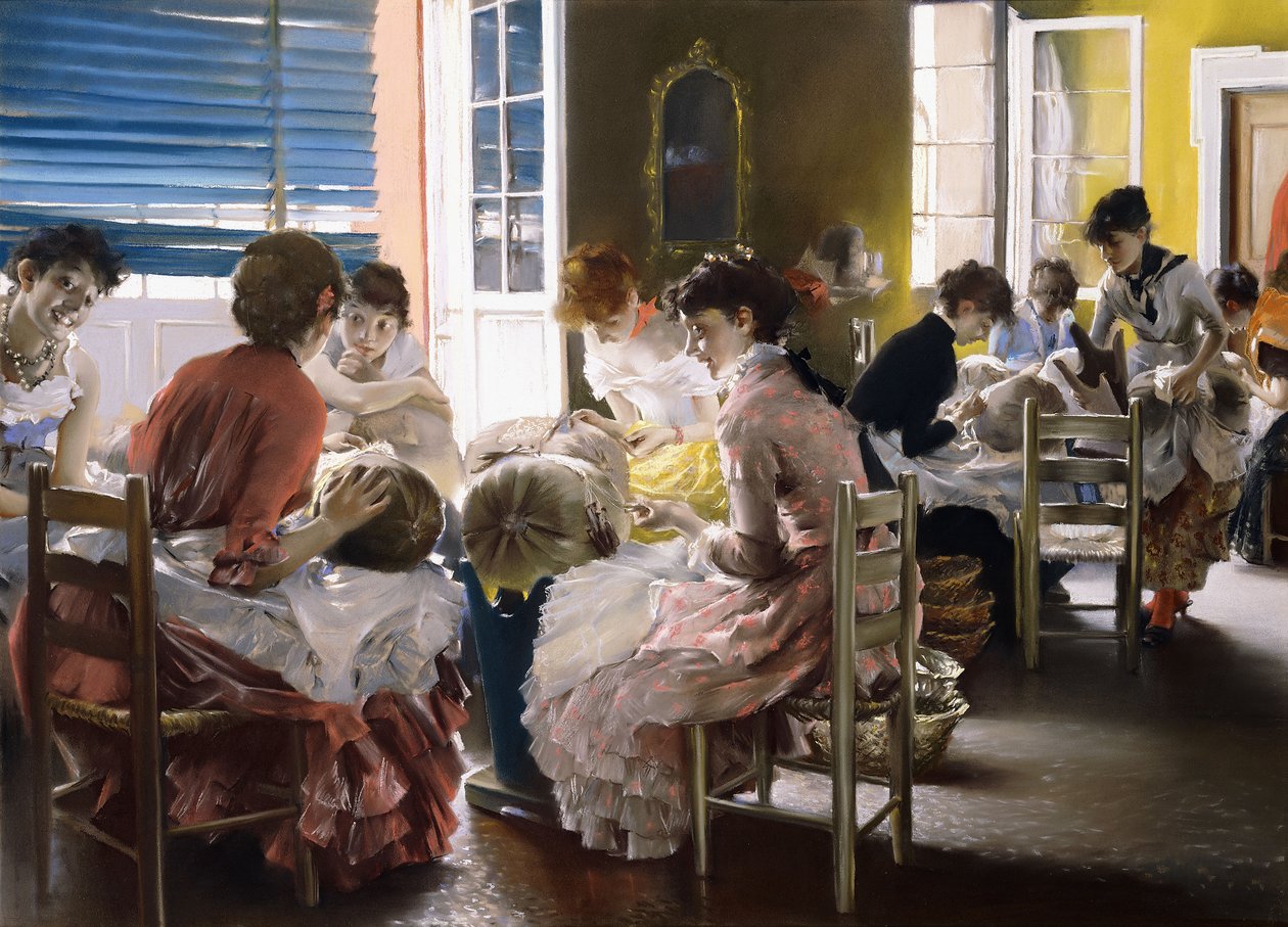 Venetianske blonder, af Robert Frederick Blum