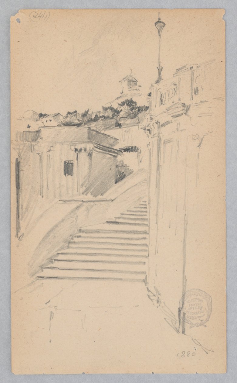 Udsigt over Rom, Italien af Robert Frederick Blum