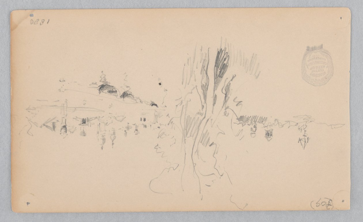 Udsigt over Venedig, Italien af Robert Frederick Blum