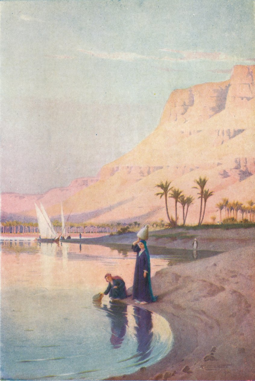 Gibel Kasr-es-Saad, c1880, 1904 af Robert George Talbot Kelly