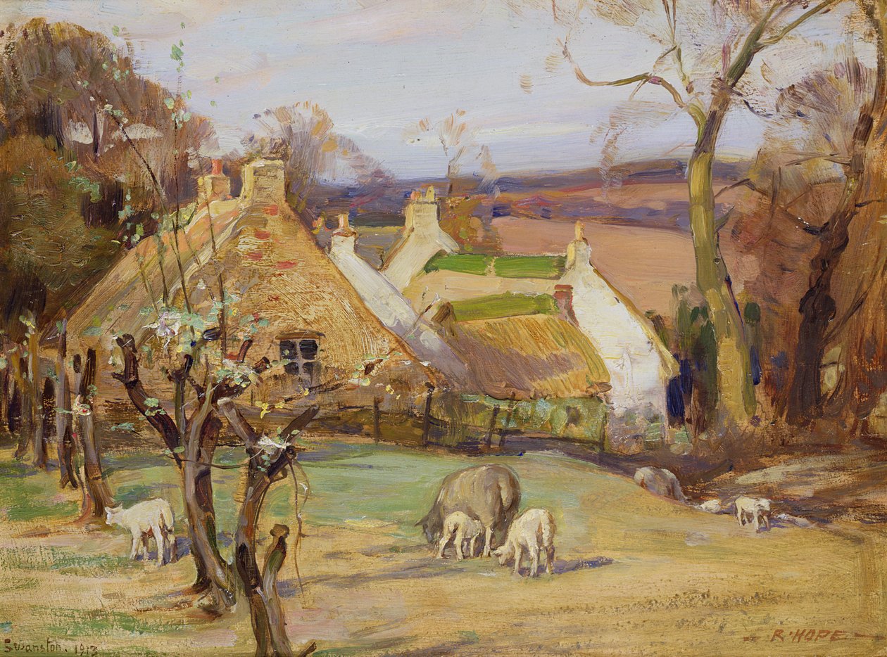 Swanston Farm af Robert Hope