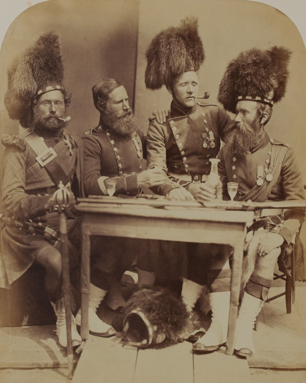 42nd Highlanders (Black Watch) af Robert Howlett