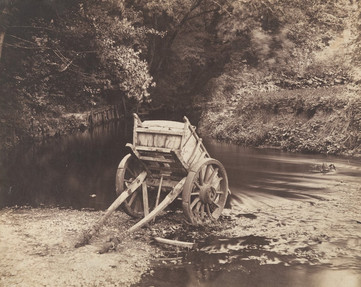I Muldvarpens Dal, 1855. af Robert Howlett