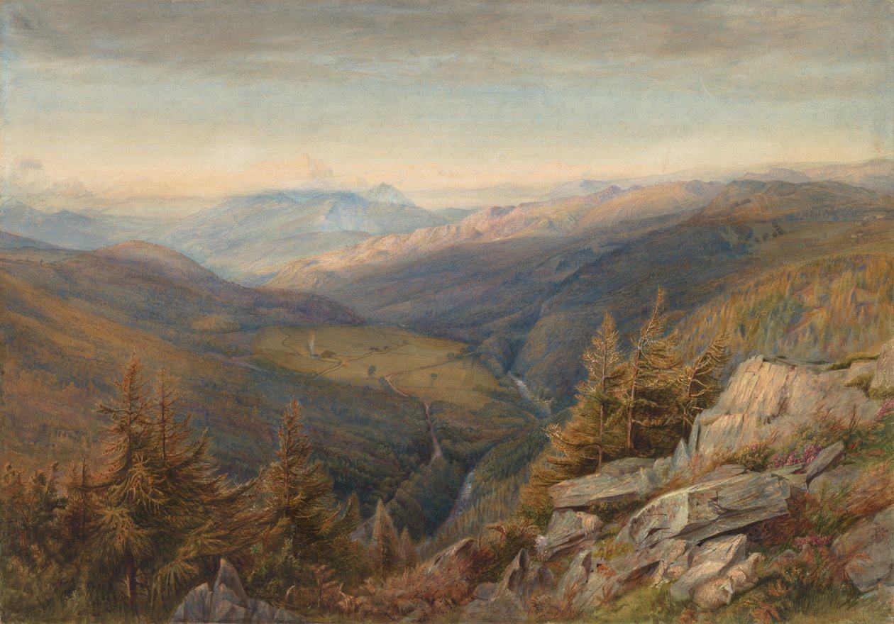 Mountain View, 1863-67. af Robert J. Pattison