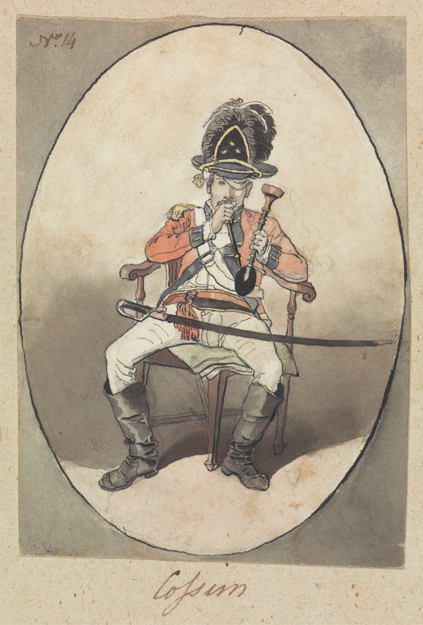 En Sepoy Jamader af Robert Mabon