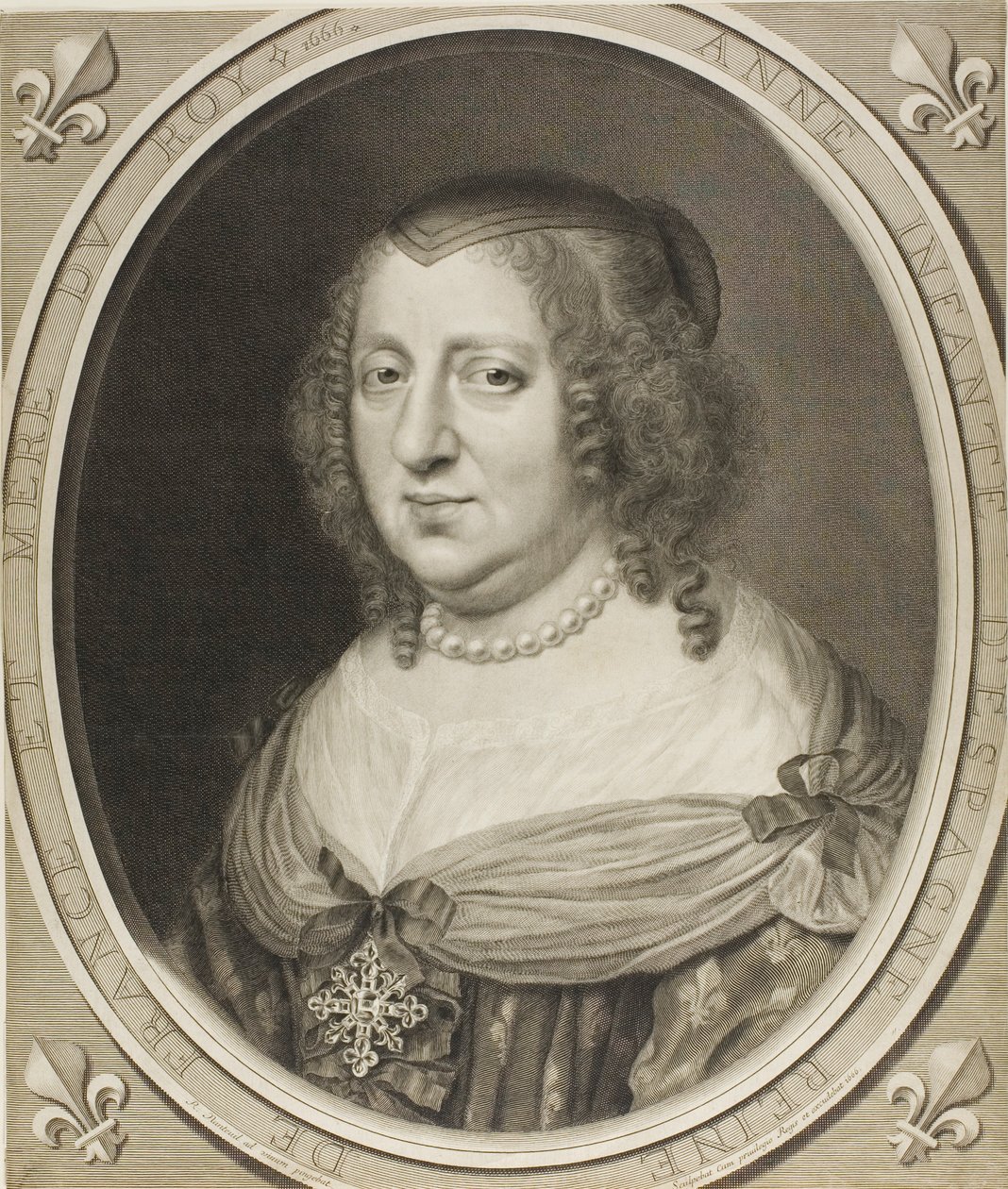 Anne af Østrig af Robert Nanteuil