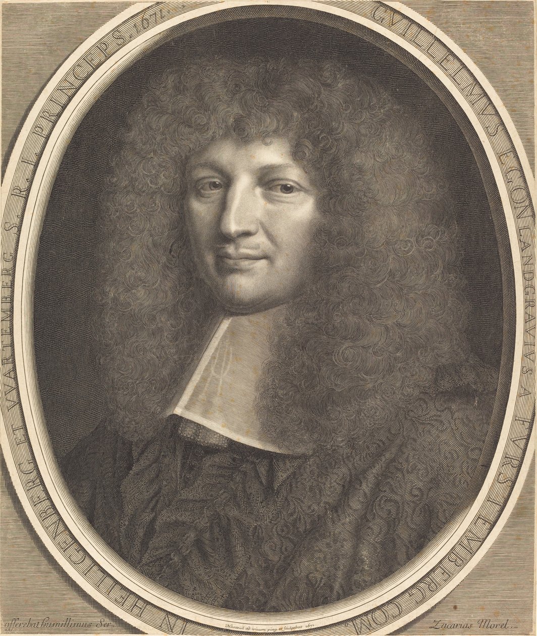 Kardinal de Furstenberg af Robert Nanteuil