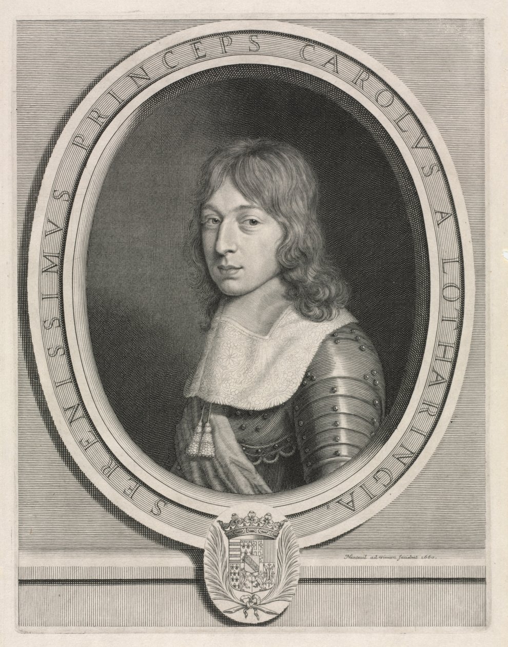 Charles V, hertug af Lorrain, 1660. af Robert Nanteuil