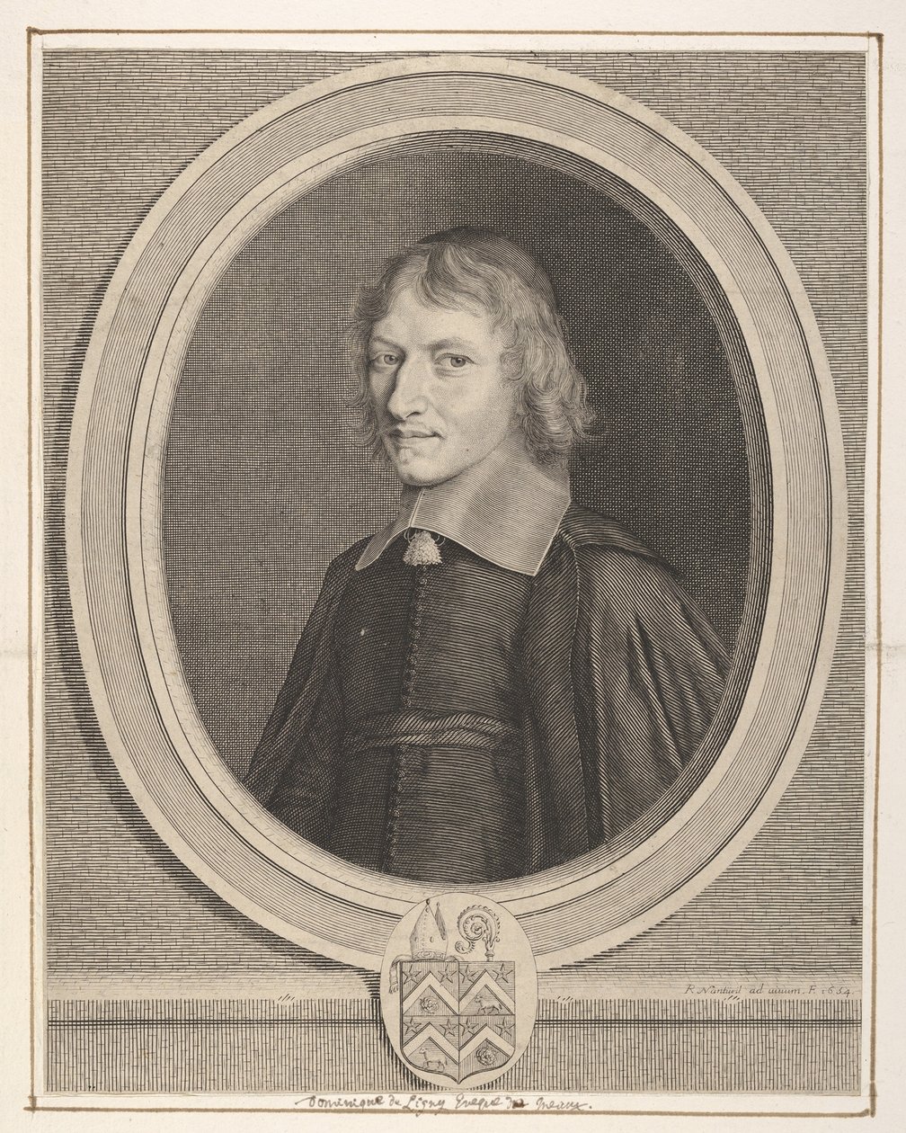 Dominique de Ligny, 1654. af Robert Nanteuil