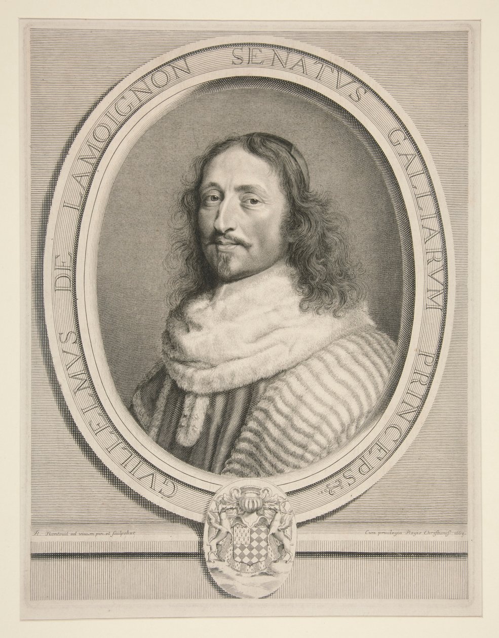 Guillaume de Lamoignon, markis af Baville af Robert Nanteuil