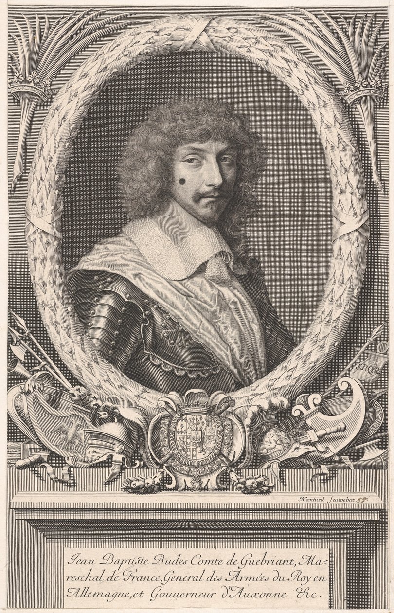 Jean-Baptiste Budes de Guébriant, 1655. af Robert Nanteuil