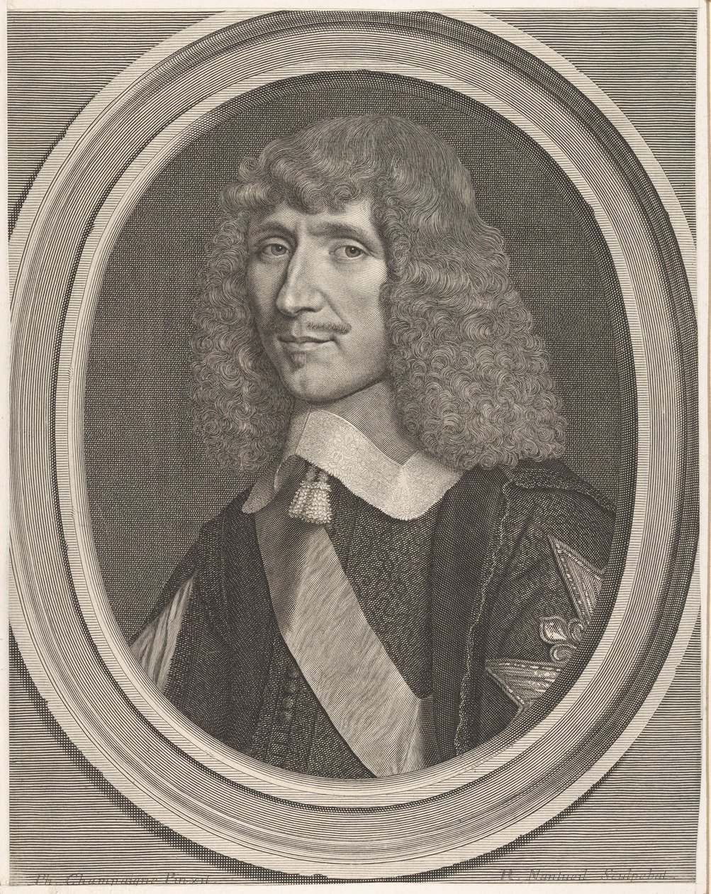 Léon-Bouthillier, greve af Chavigny, 1651. af Robert Nanteuil