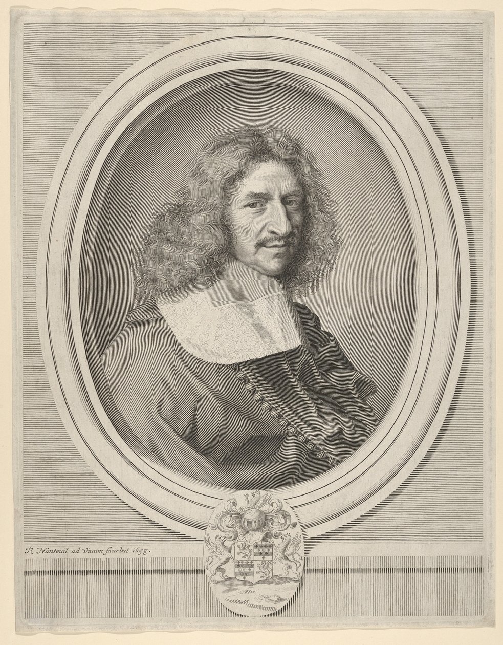 Louis Hesselin, 1658. af Robert Nanteuil