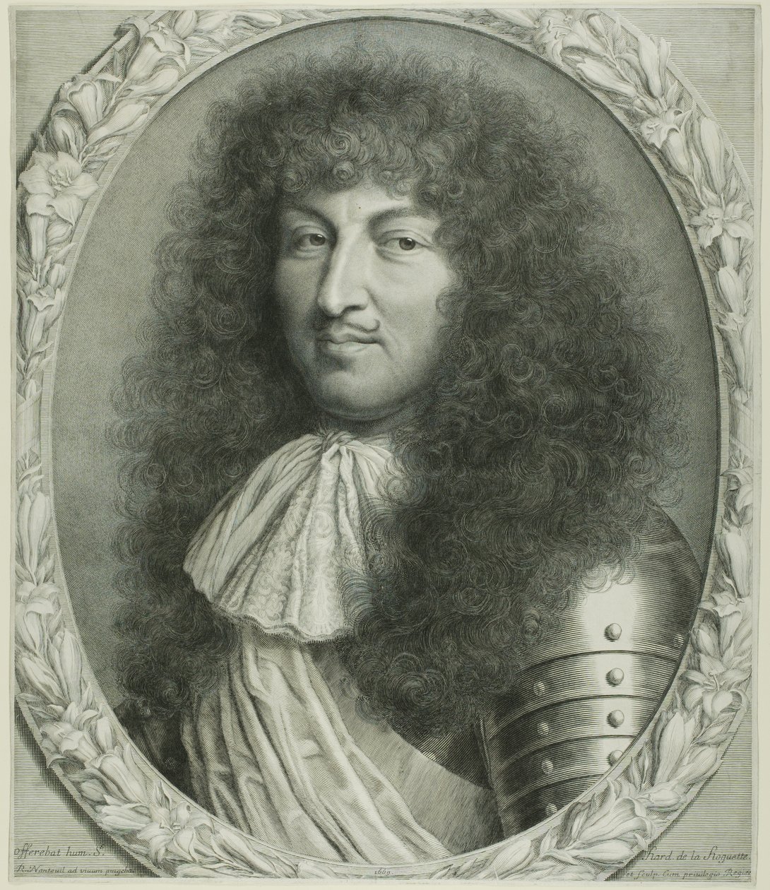 Ludvig XIV af Robert Nanteuil
