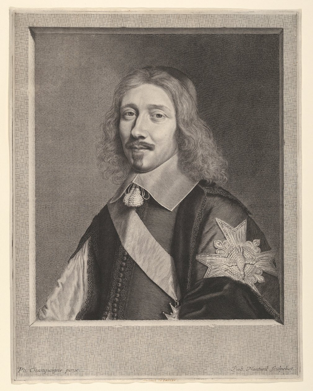 Michel IV Le Tellier Kansleren, 1653. af Robert Nanteuil