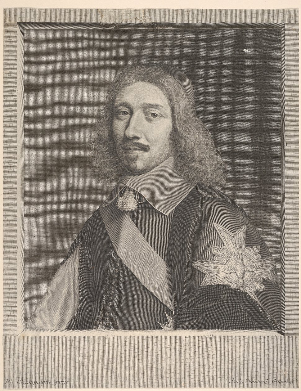 Michel IV Le Tellier Kansleren, 1653. af Robert Nanteuil