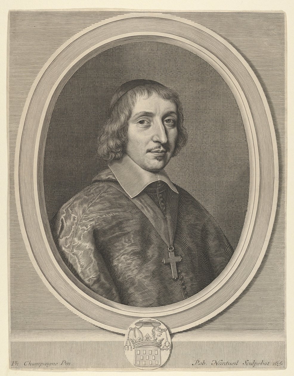 Philibert-Emmanuel de Beaumanoir de Lavardin, 1651. af Robert Nanteuil